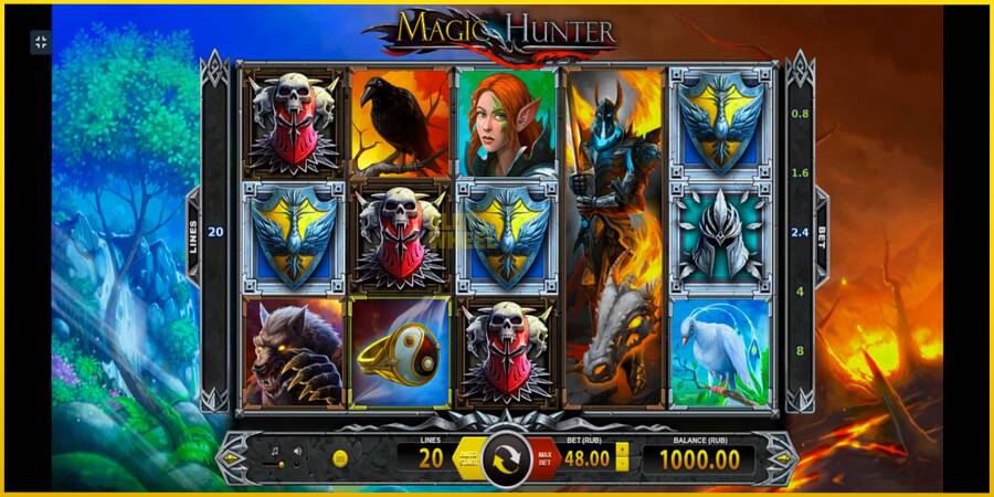 Картинка 1 ігрового апарату Magic Hunter