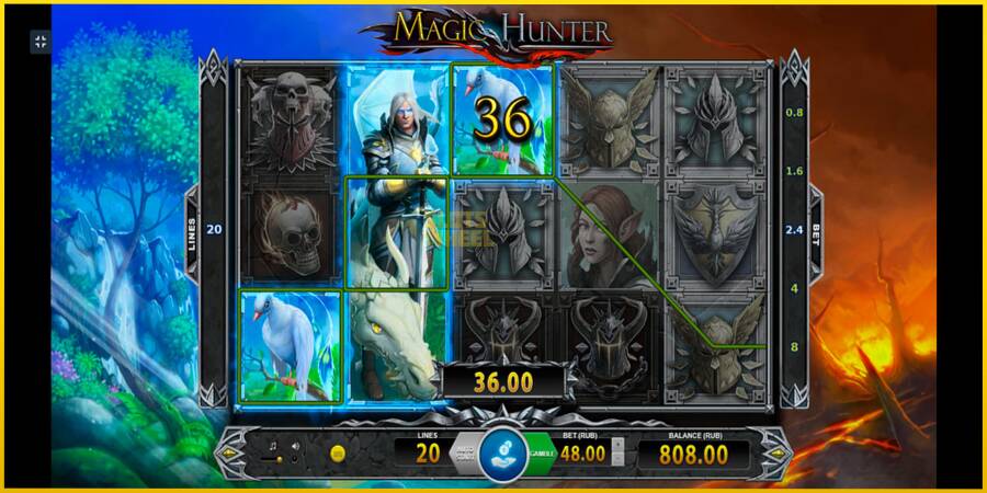 Картинка 2 ігрового апарату Magic Hunter