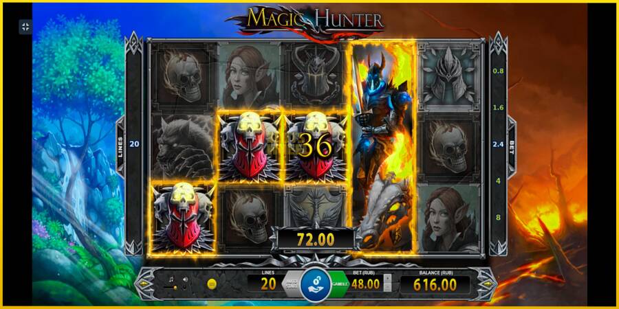 Картинка 4 ігрового апарату Magic Hunter