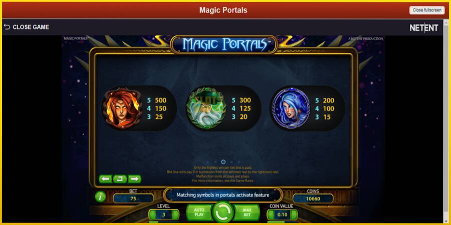 Картинка 6 ігрового апарату Magic Portals