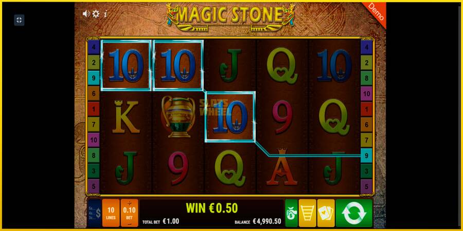 Картинка 5 ігрового апарату Magic Stone