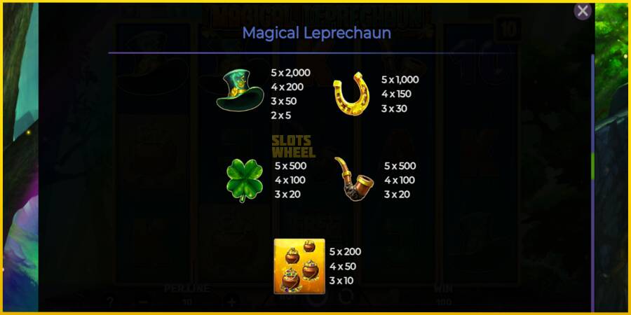 Картинка 6 ігрового апарату Magical Leprechaun