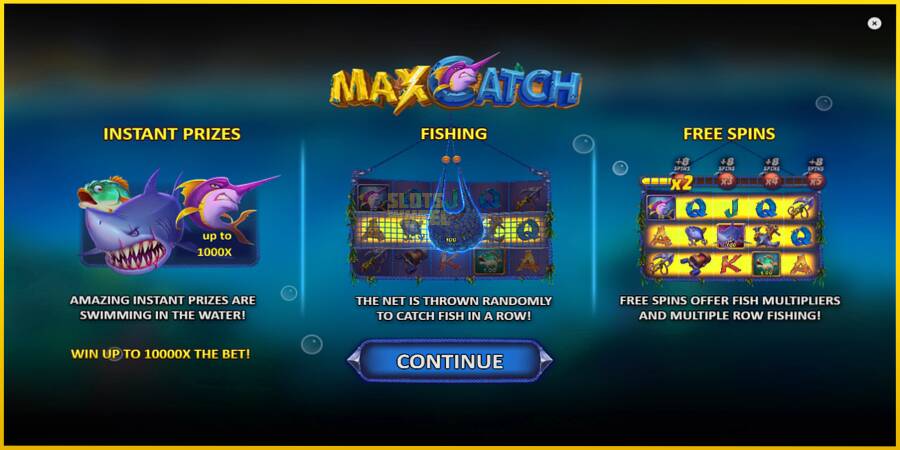 Картинка 1 ігрового апарату Max Catch