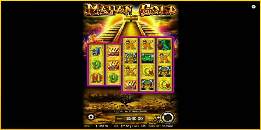 Картинка 3 ігрового апарату Mayan Gold