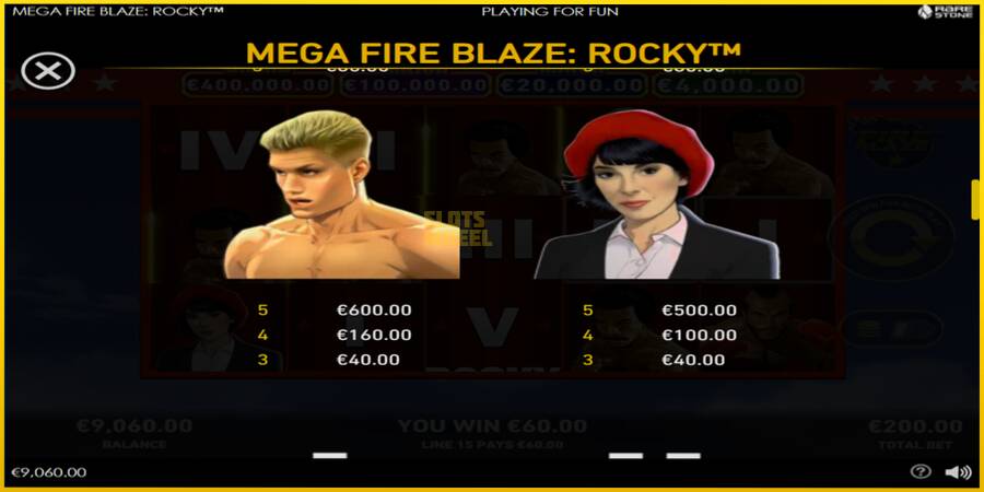 Картинка 5 ігрового апарату Mega Fire Blaze: Rocky