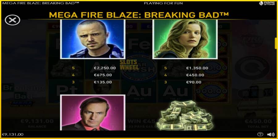 Картинка 6 ігрового апарату Mega Fire Blaze: Breaking Bad