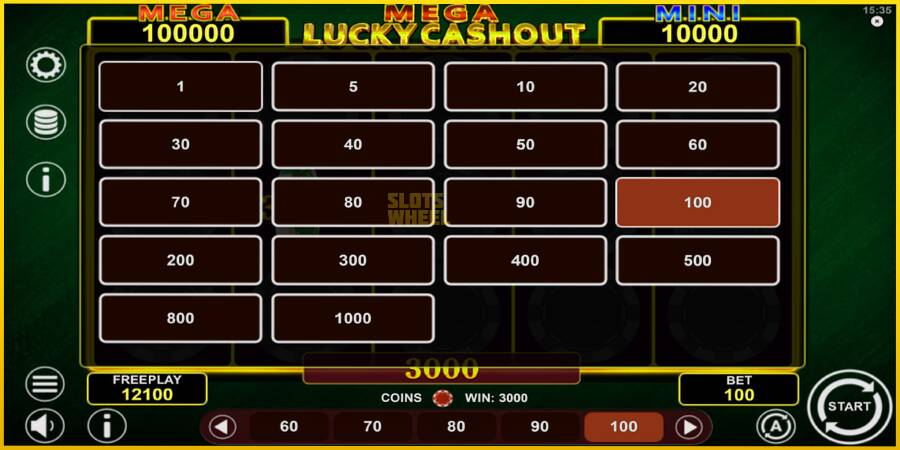 Картинка 7 ігрового апарату Mega Lucky Cashout