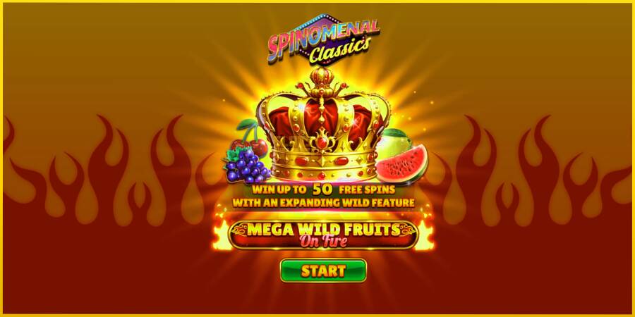 Картинка 1 ігрового апарату Mega Wild Fruits - On Fire