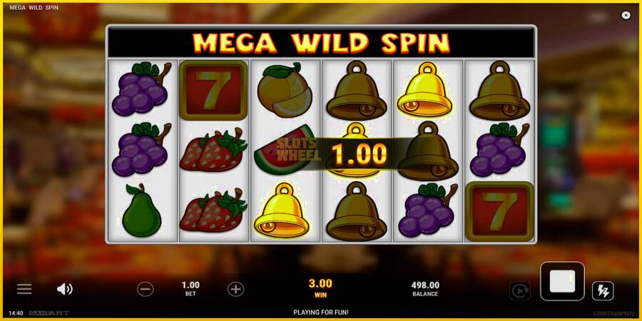 Картинка 3 ігрового апарату Mega Wild Spin