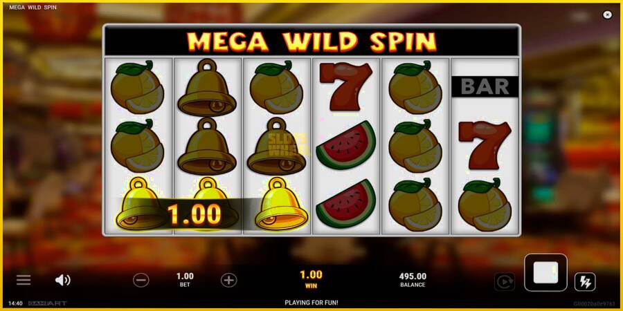 Картинка 4 ігрового апарату Mega Wild Spin