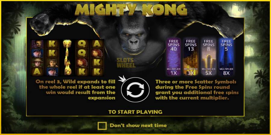 Картинка 1 ігрового апарату Mighty Kong