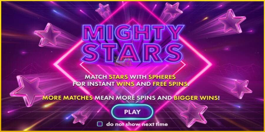 Картинка 1 ігрового апарату Mighty Stars