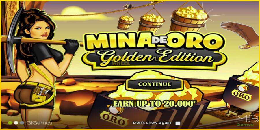 Картинка 1 ігрового апарату Mina de Oro Golden Edition