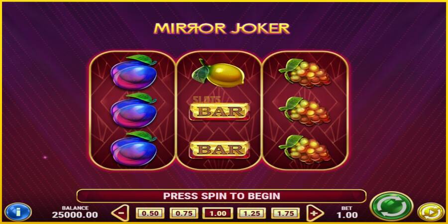 Картинка 1 ігрового апарату Mirror Joker