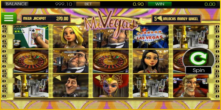 Картинка 1 ігрового апарату Mr. Vegas