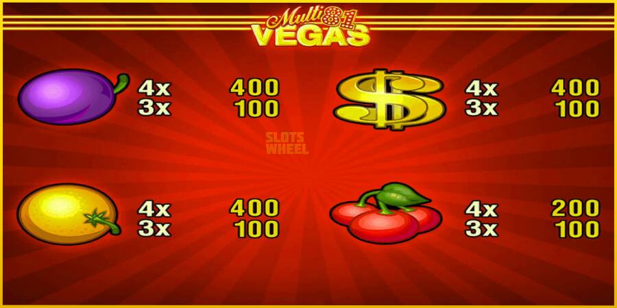 Картинка 3 ігрового апарату Multi Vegas 81