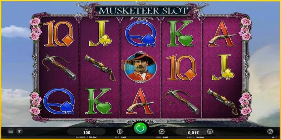 Картинка 2 ігрового апарату Musketeer Slot