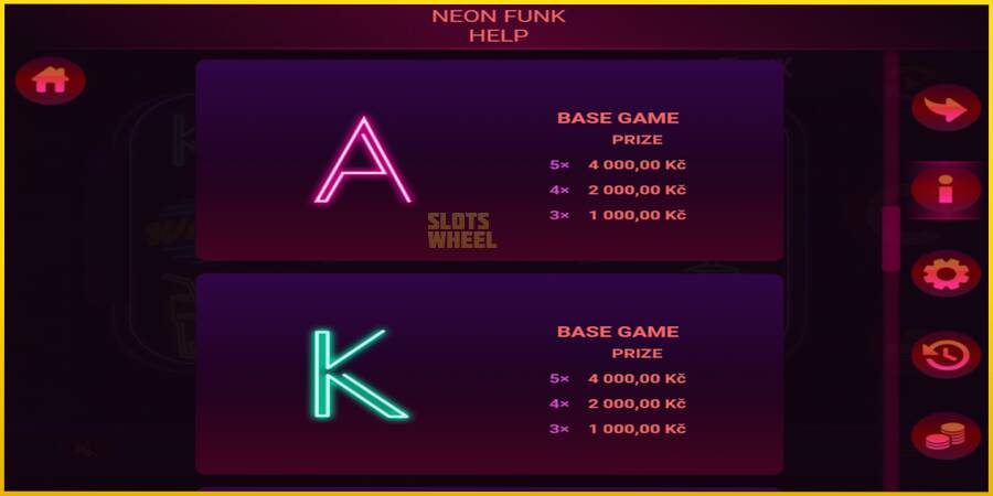 Картинка 4 ігрового апарату Neon Funk