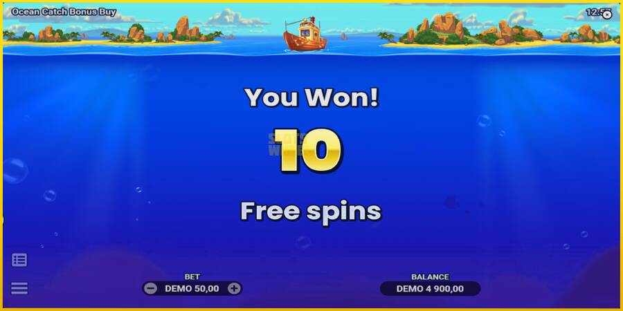 Картинка 3 ігрового апарату Ocean Catch Bonus Buy