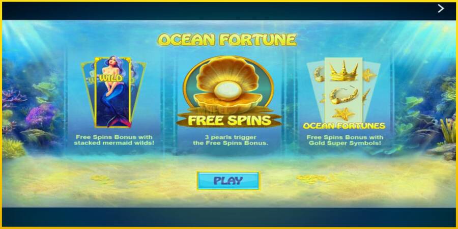 Картинка 1 ігрового апарату Ocean Fortune