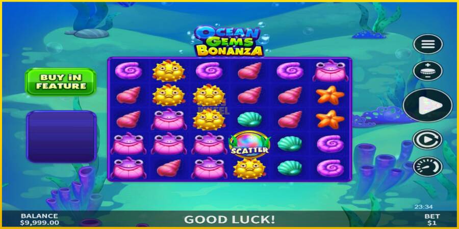 Картинка 2 ігрового апарату Ocean Gems Bonanza