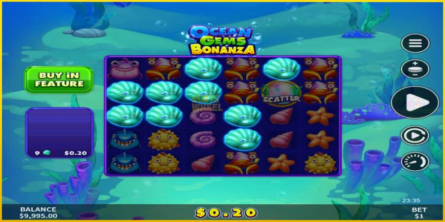 Картинка 3 ігрового апарату Ocean Gems Bonanza