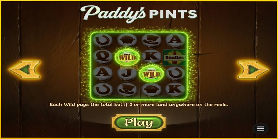 Картинка 1 ігрового апарату Paddys Pints