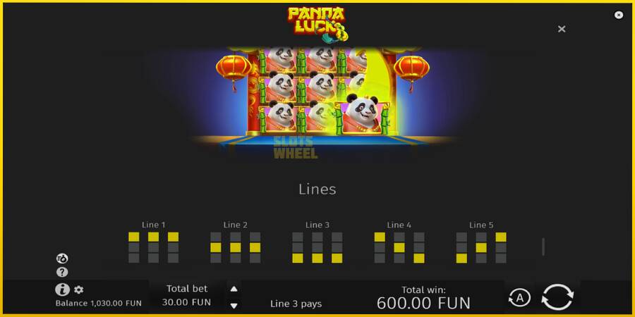 Картинка 7 ігрового апарату Panda Luck