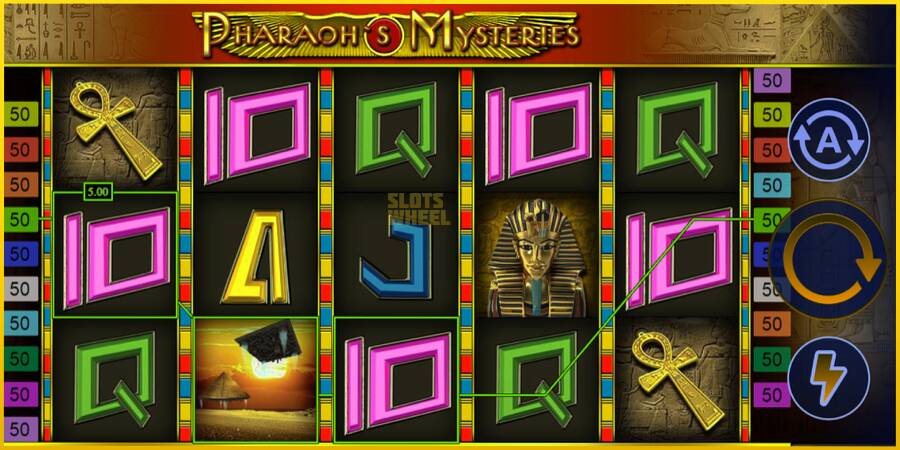 Картинка 2 ігрового апарату Pharaohs Mysteries