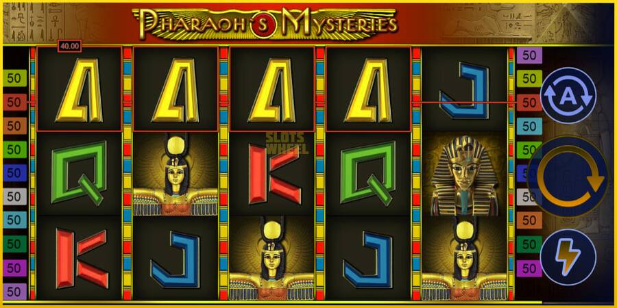 Картинка 4 ігрового апарату Pharaohs Mysteries