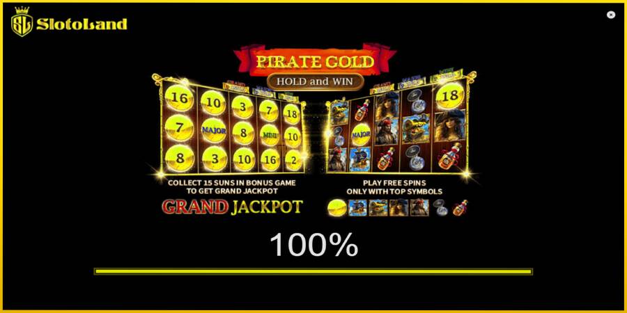 Картинка 1 ігрового апарату Pirate Gold Hold and Win