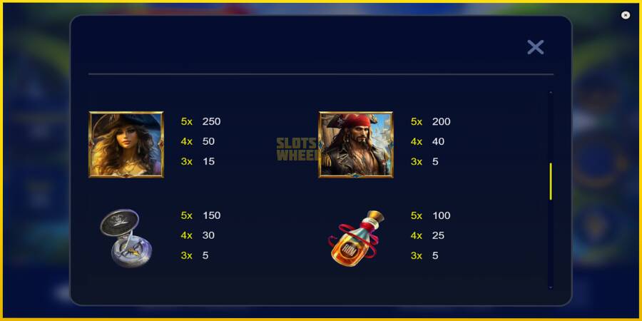 Картинка 5 ігрового апарату Pirate Gold Hold and Win