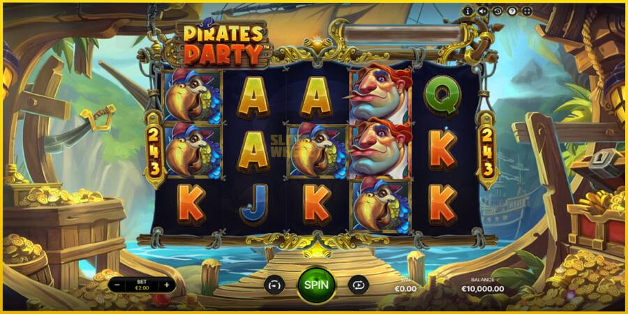 Картинка 2 ігрового апарату Pirates Party