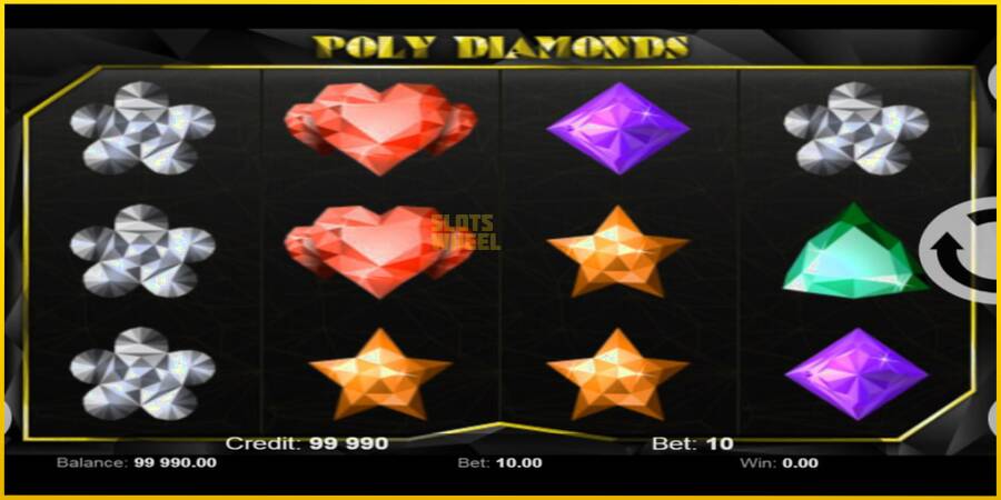 Картинка 1 ігрового апарату Poly Diamonds