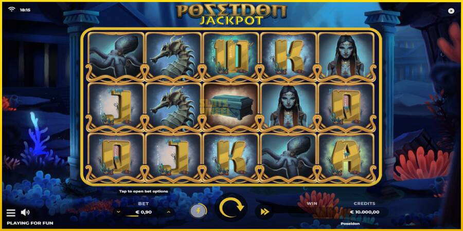 Картинка 1 ігрового апарату Poseidon Jackpot