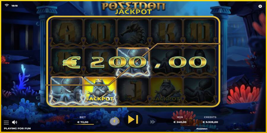 Картинка 2 ігрового апарату Poseidon Jackpot