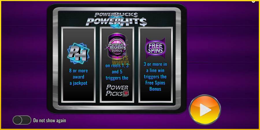 Картинка 2 ігрового апарату PowerBucks PowerHits