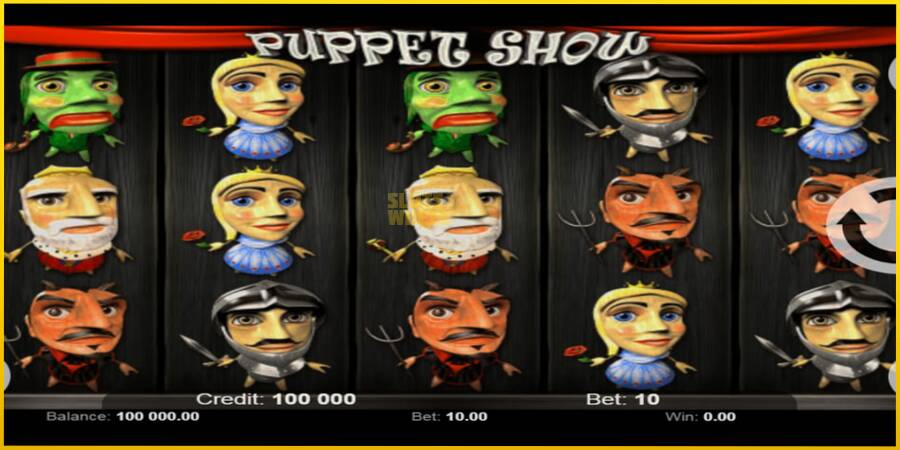 Картинка 1 ігрового апарату Puppet Show