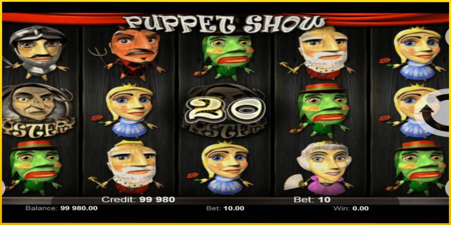 Картинка 4 ігрового апарату Puppet Show