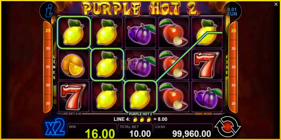 Картинка 2 ігрового апарату Purple Hot 2