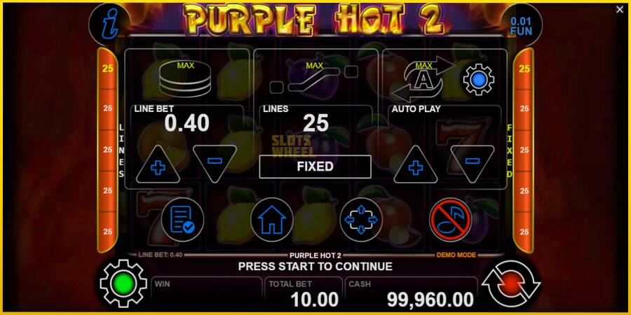 Картинка 7 ігрового апарату Purple Hot 2