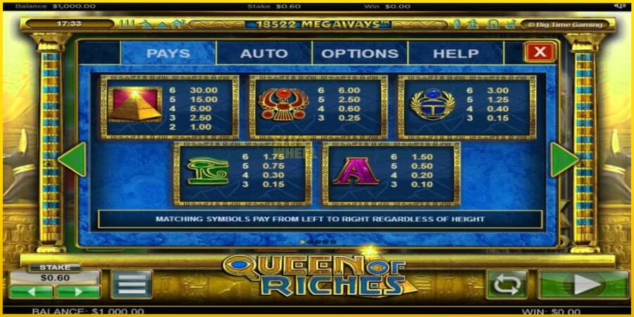 Картинка 5 ігрового апарату Queen of Riches