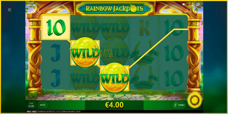 Картинка 4 ігрового апарату Rainbow Jackpots