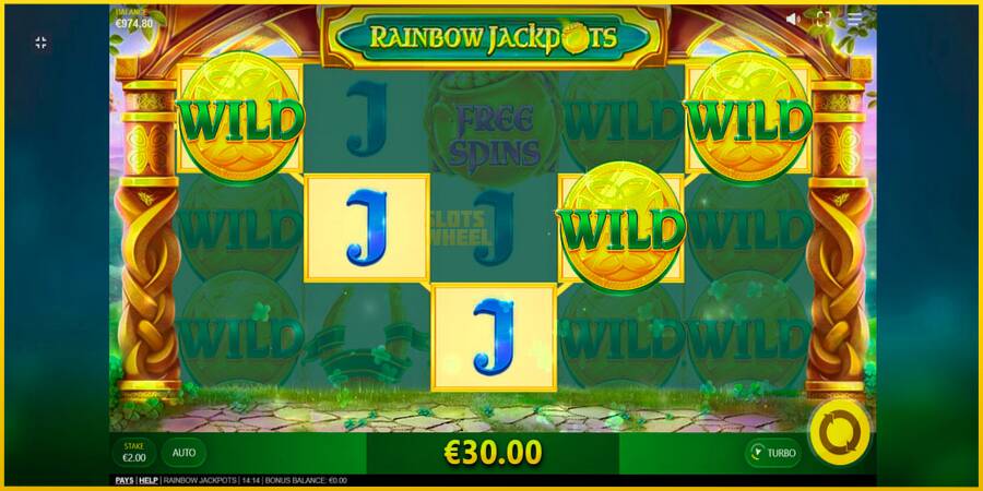 Картинка 10 ігрового апарату Rainbow Jackpots