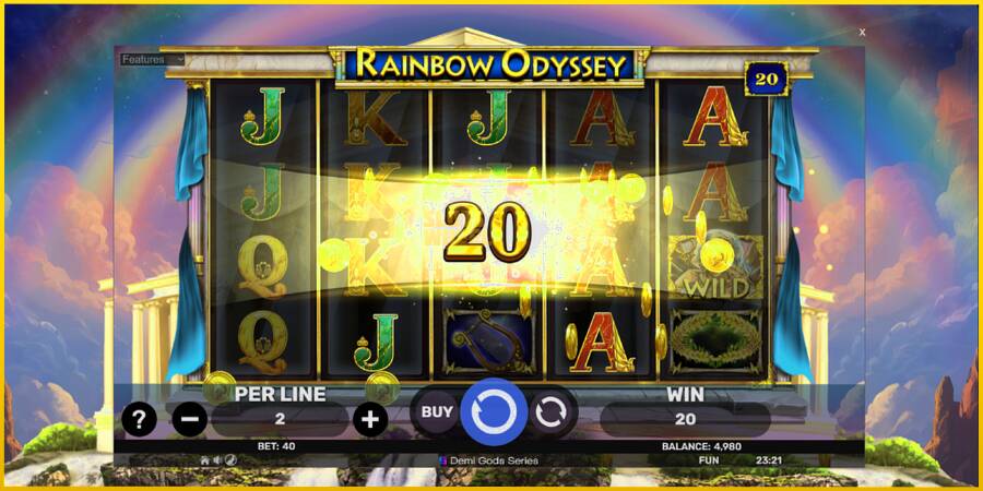 Картинка 3 ігрового апарату Rainbow Odyssey