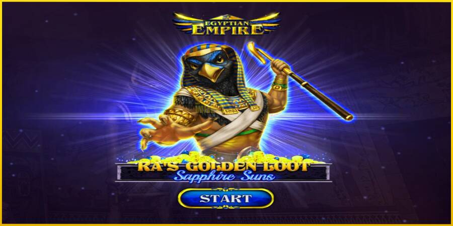 Картинка 1 ігрового апарату Ras Golden Loot - Sapphire Suns