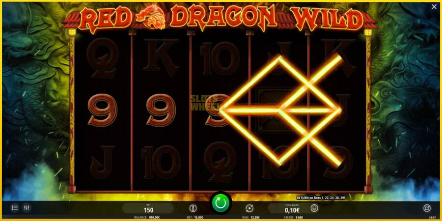 Картинка 4 ігрового апарату Red Dragon Wild