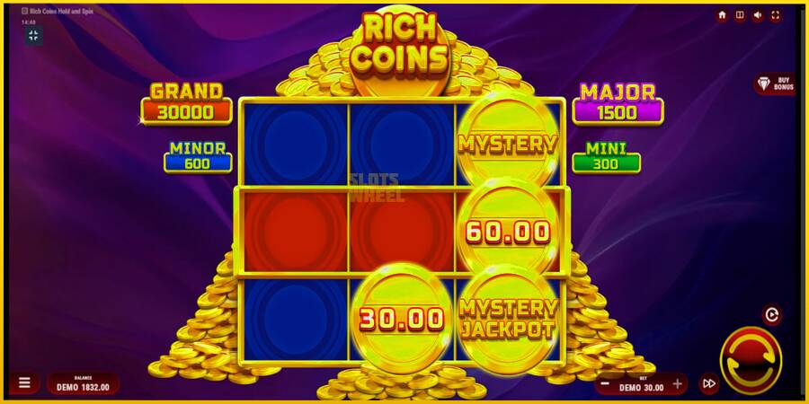 Картинка 5 ігрового апарату Rich Coins Hold and Spin