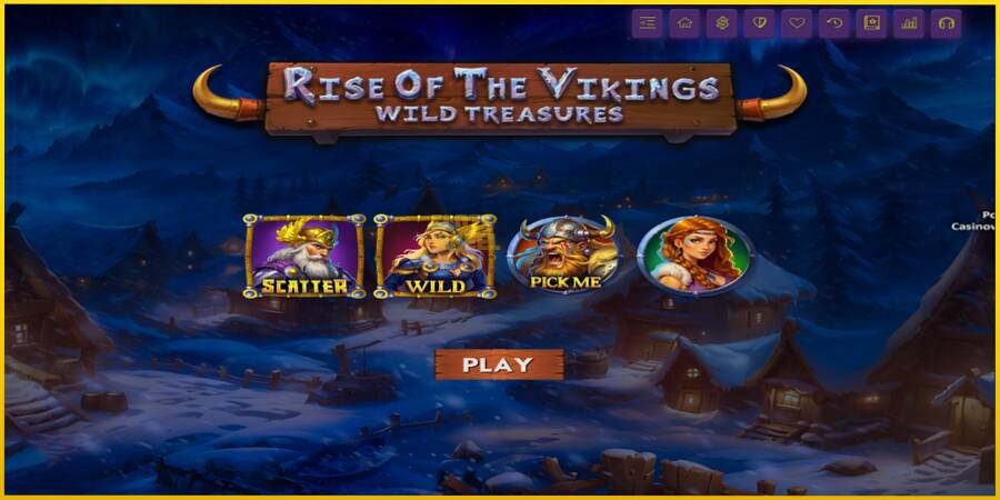 Картинка 1 ігрового апарату Rise of The Vikings - Wild Treasures