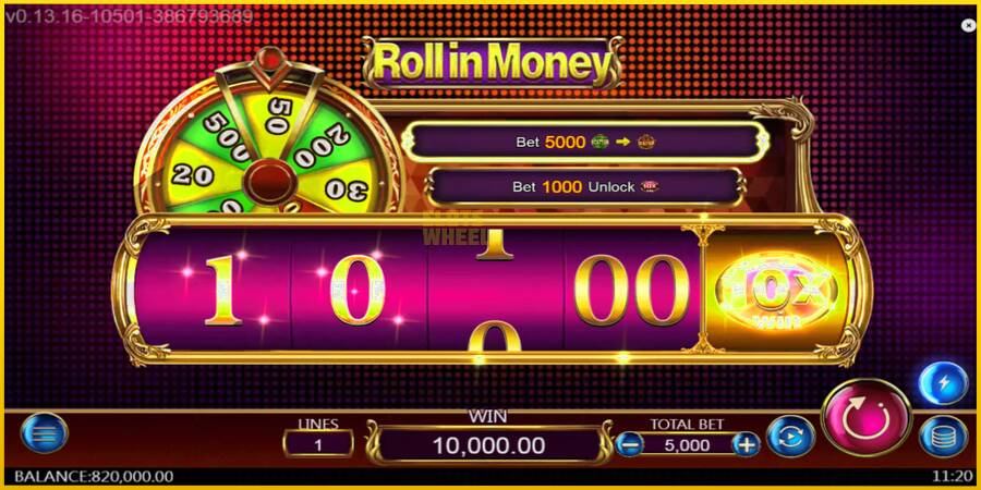 Картинка 4 ігрового апарату Roll in Money